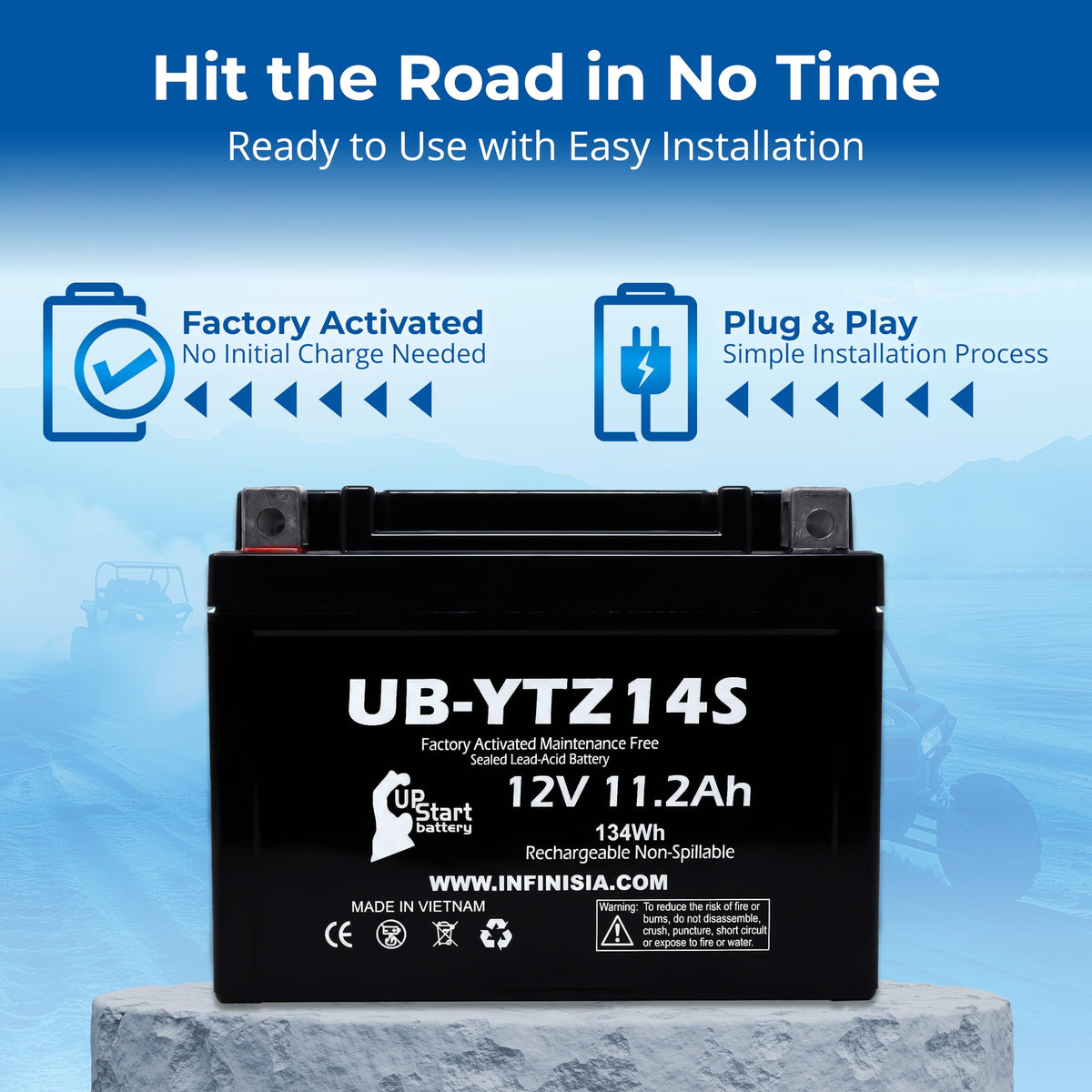 12V 11.2Ah Battery Y2309