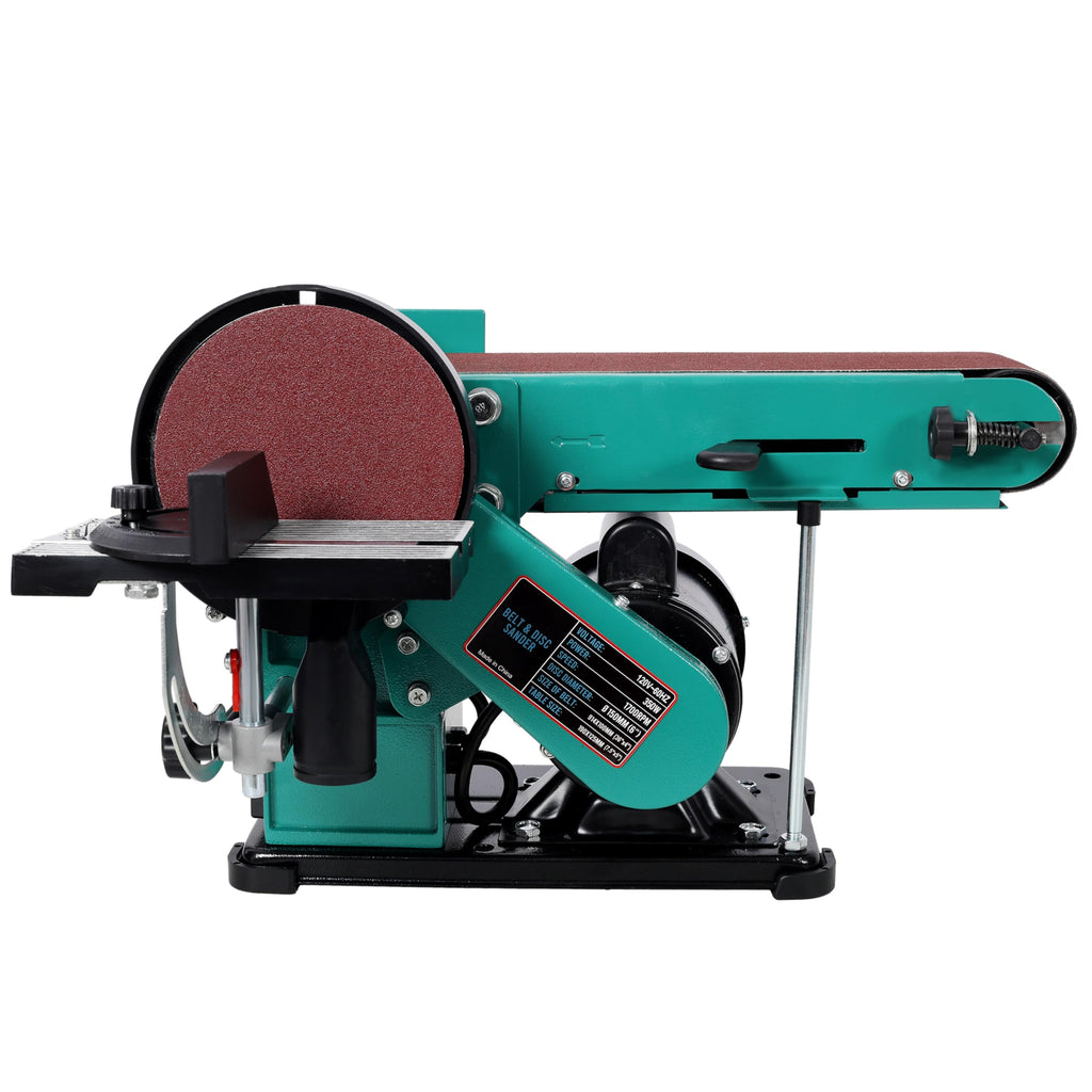 Belt Disc Sander 4x36 & 6 Inch Benchtop Cast Iron Base C786