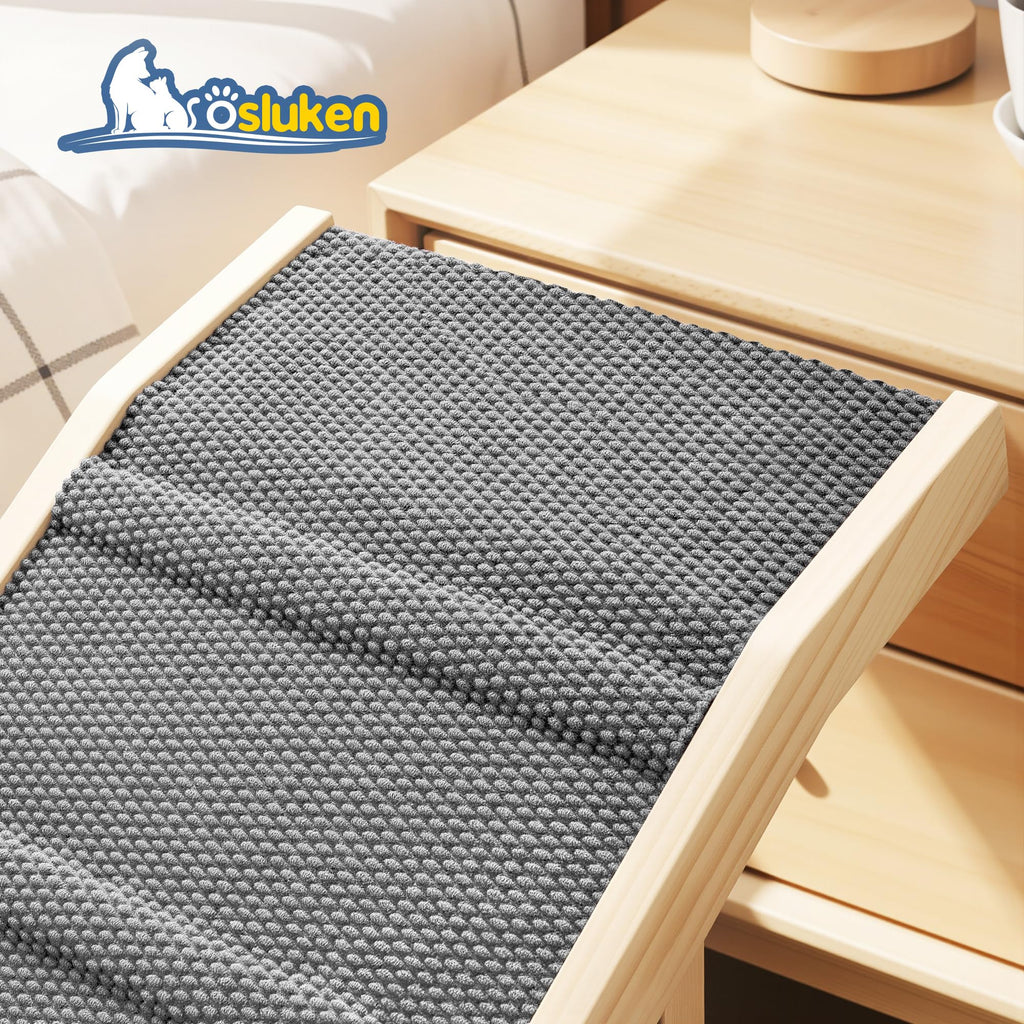 Foldable Dog Ramp with Platform 6 Adjustable Heights P748