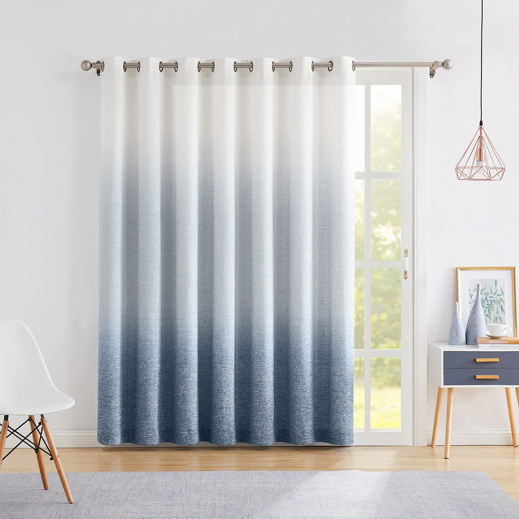 Ombre Grommet Curtain 100"x84" A7457